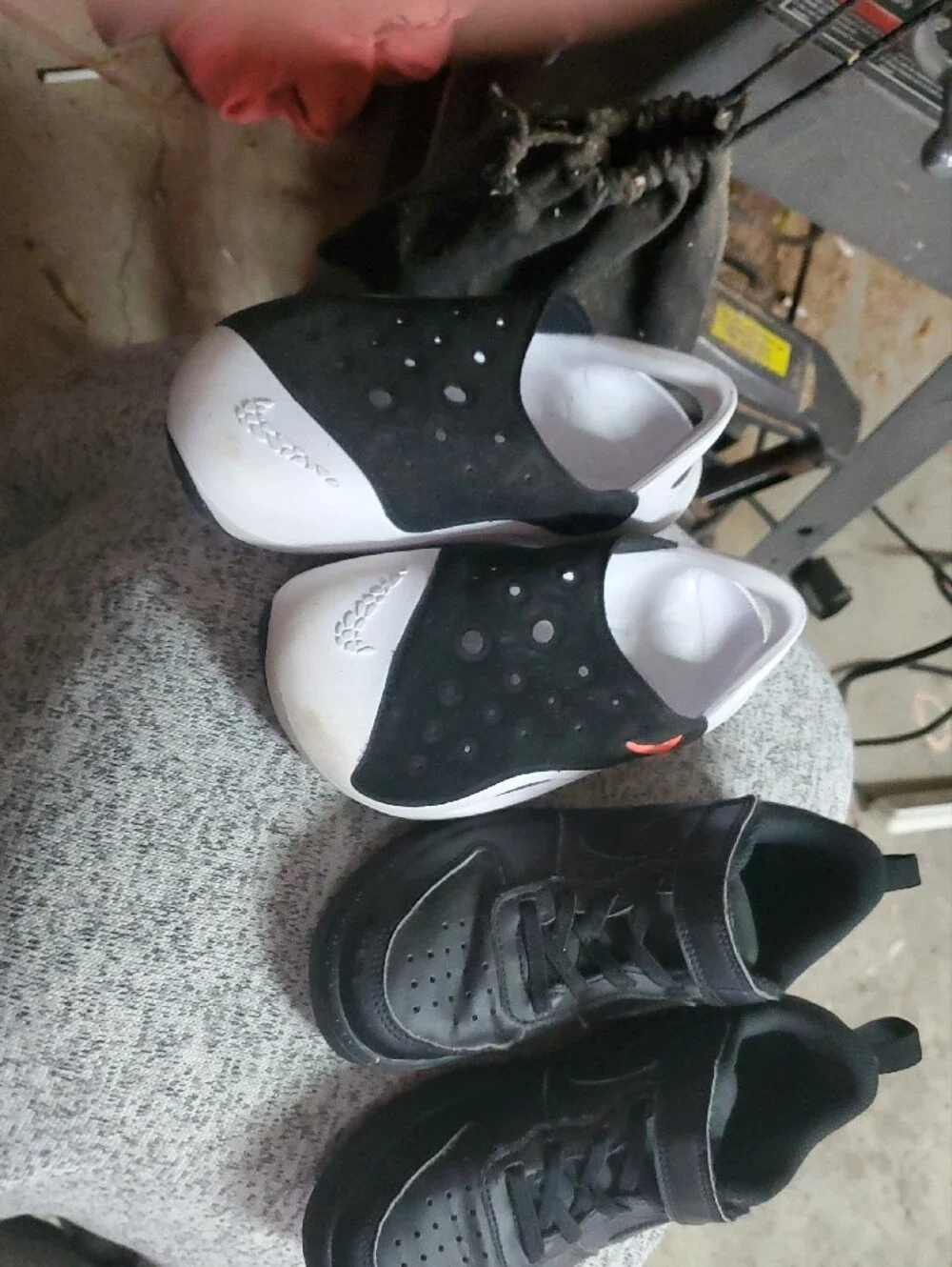 Kidd Black Athletic Sneakers - Black Size 13.5