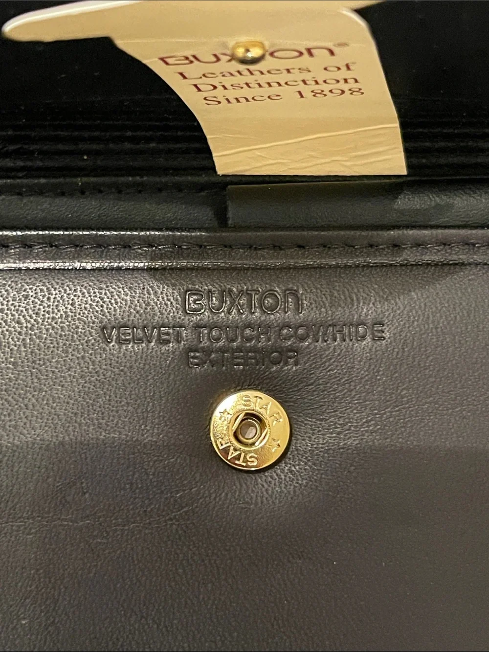 Buxton brand velvet