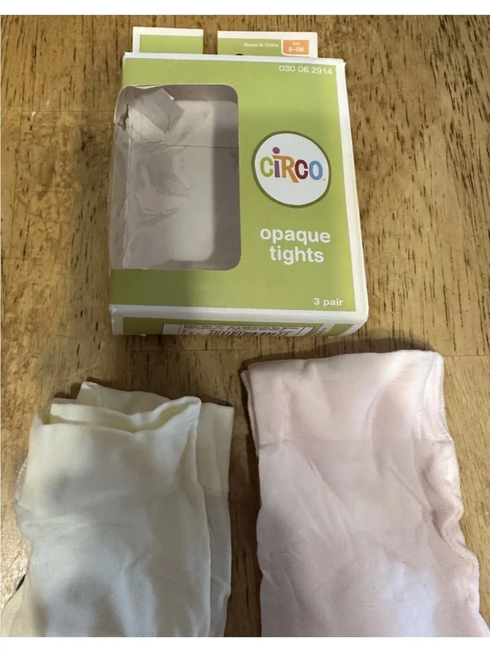 Garanimals Circo Baby Girls Opaque Tights 0-9M 6-18M Pink White Lot 5 Pair