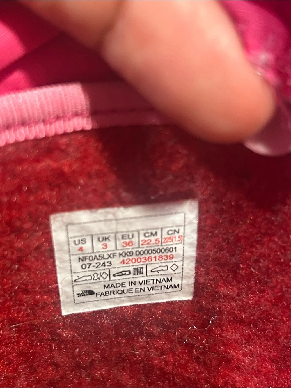 The North Face waterproof lower