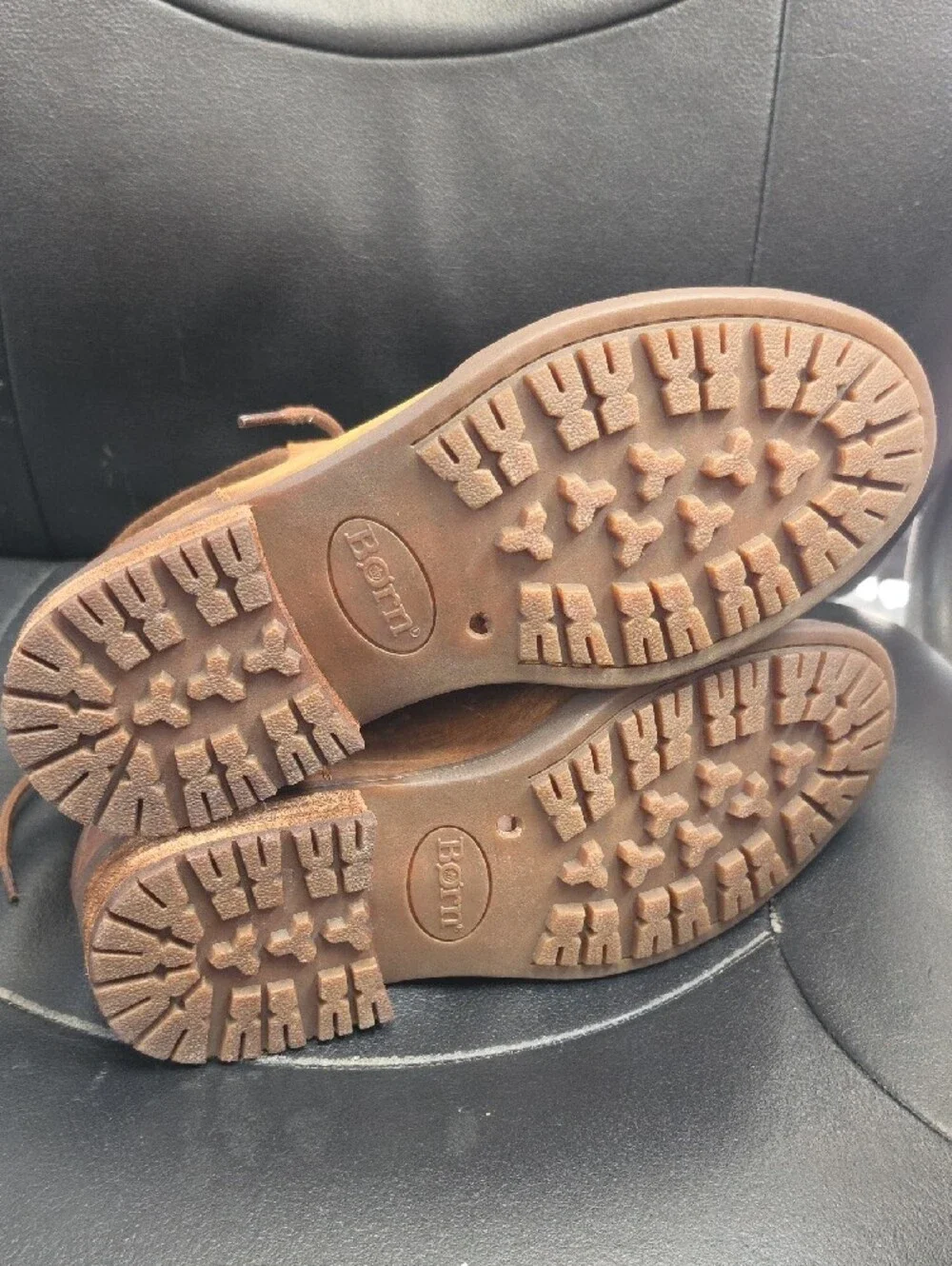 Born comfort padded leather