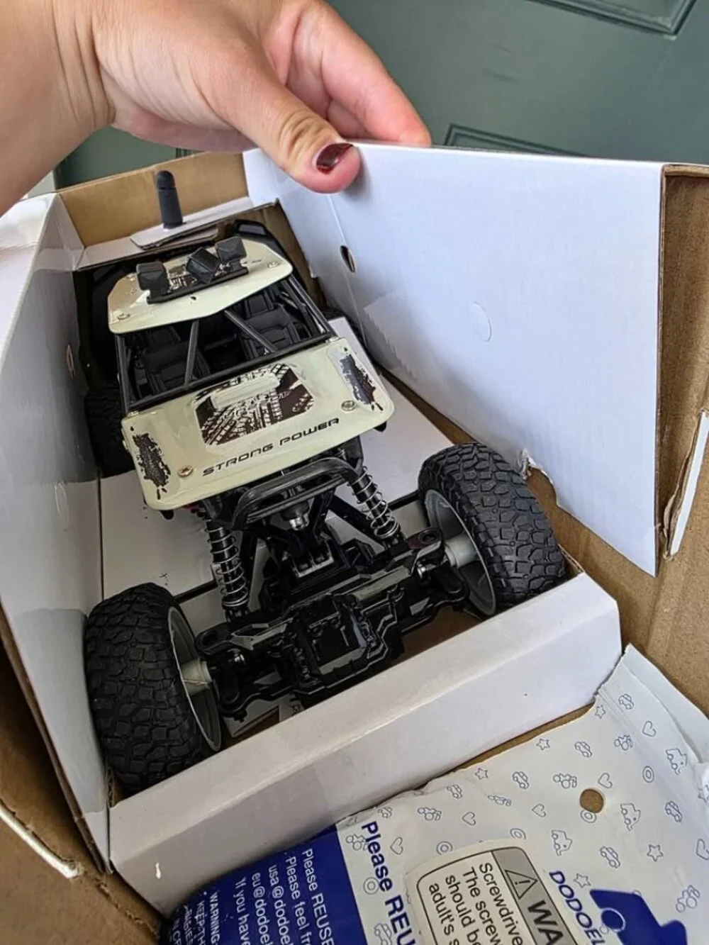 DoDoelephant RAYRC 4WD Remote Control Rock Crawler (Grey, UD2201) – Off-Road Car