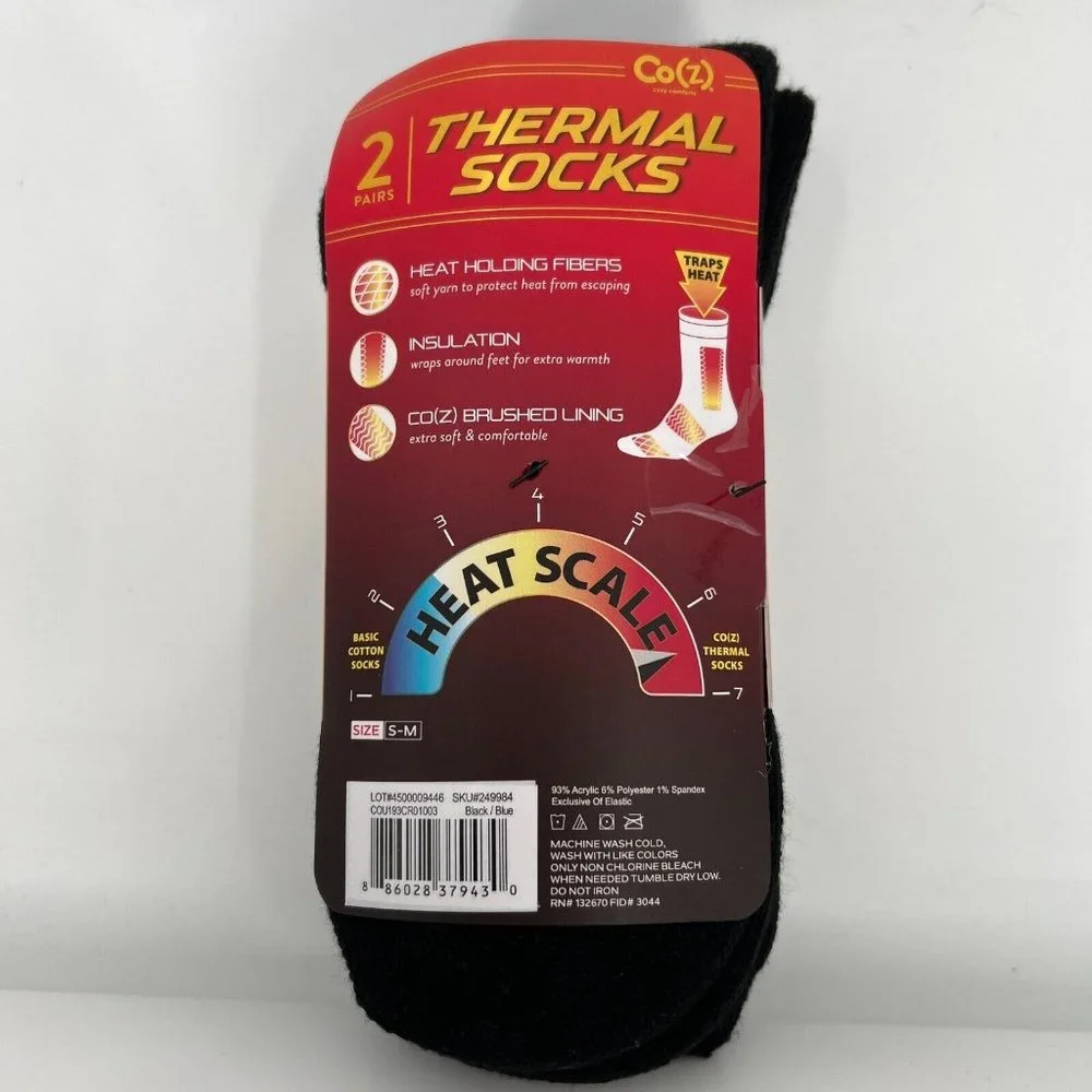 Thermal Socks blue sock