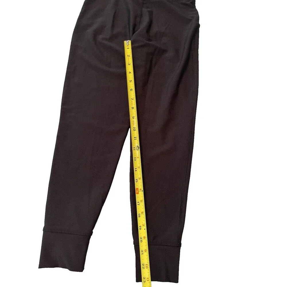 Old Navy Sweatpants size 10/12 Black Stretch Fleece Joggers Elastic Waist