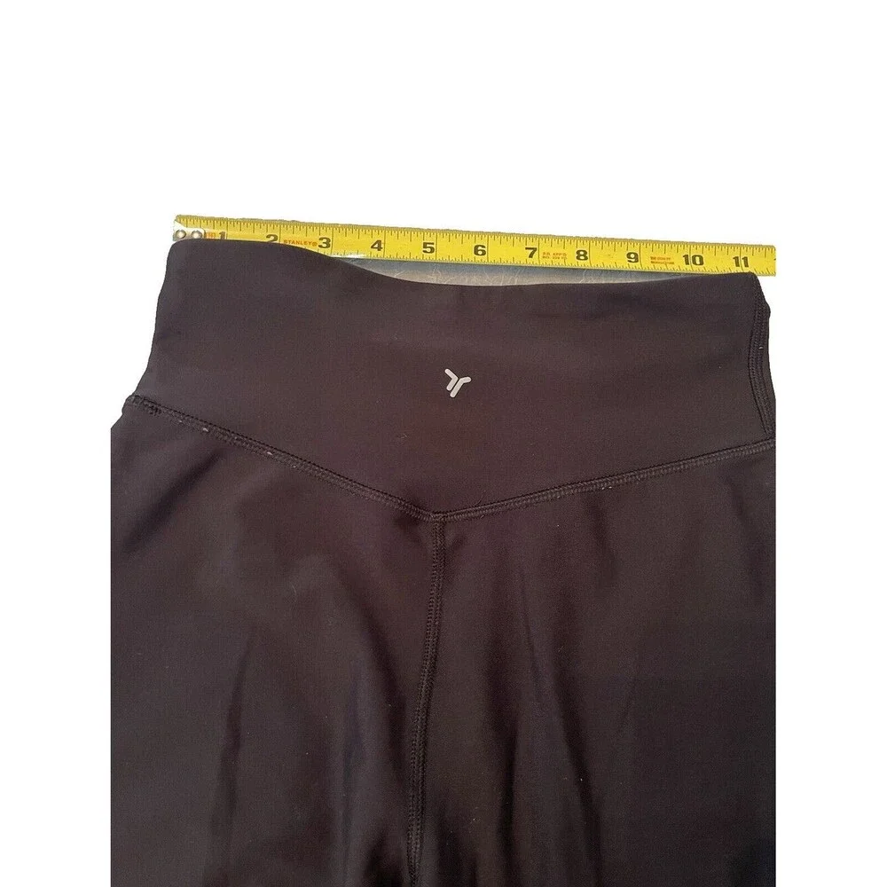 Old Navy Sweatpants size 10/12 Black Stretch Fleece Joggers Elastic Waist