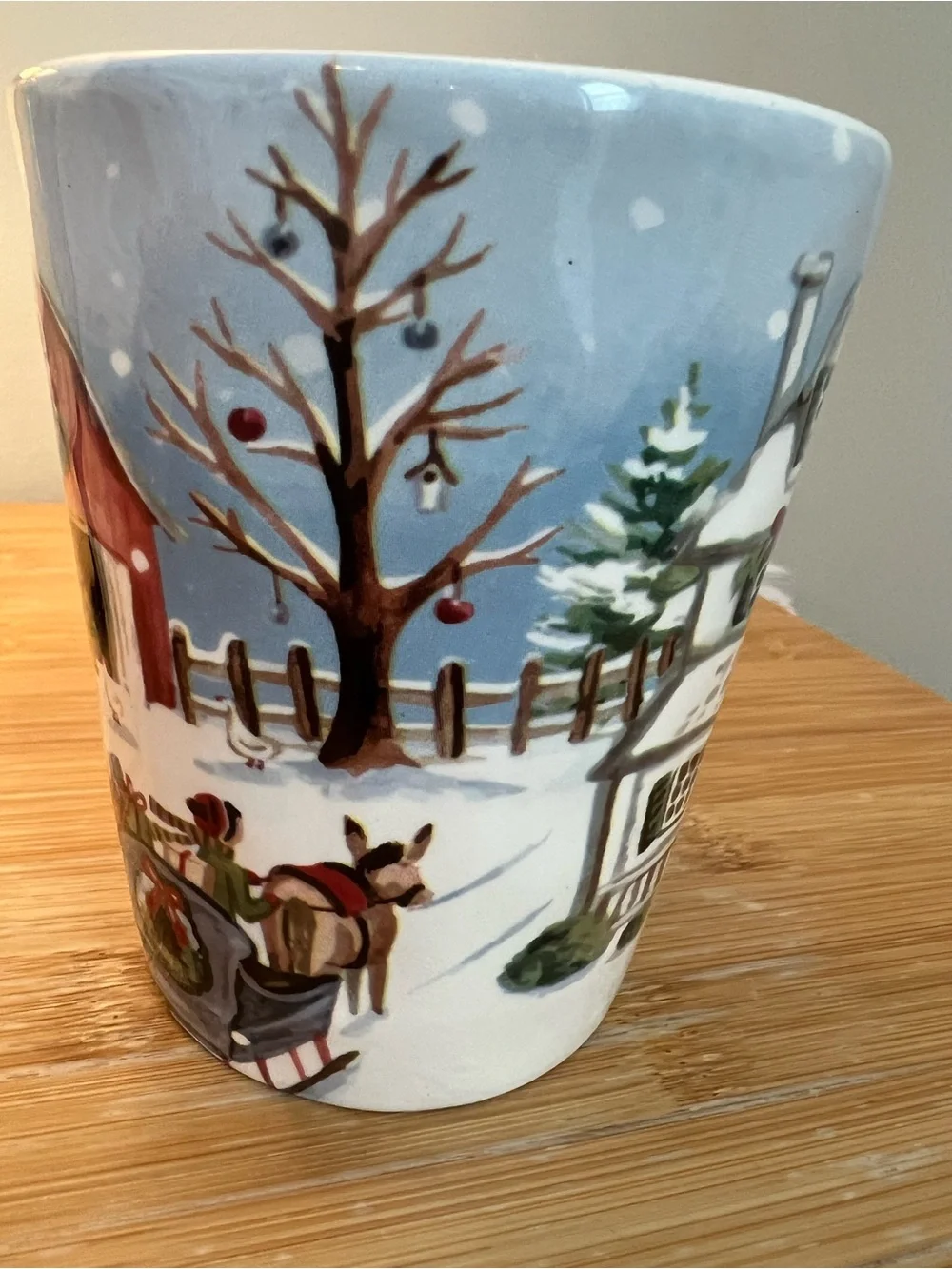 Pier 1 festive ceramic