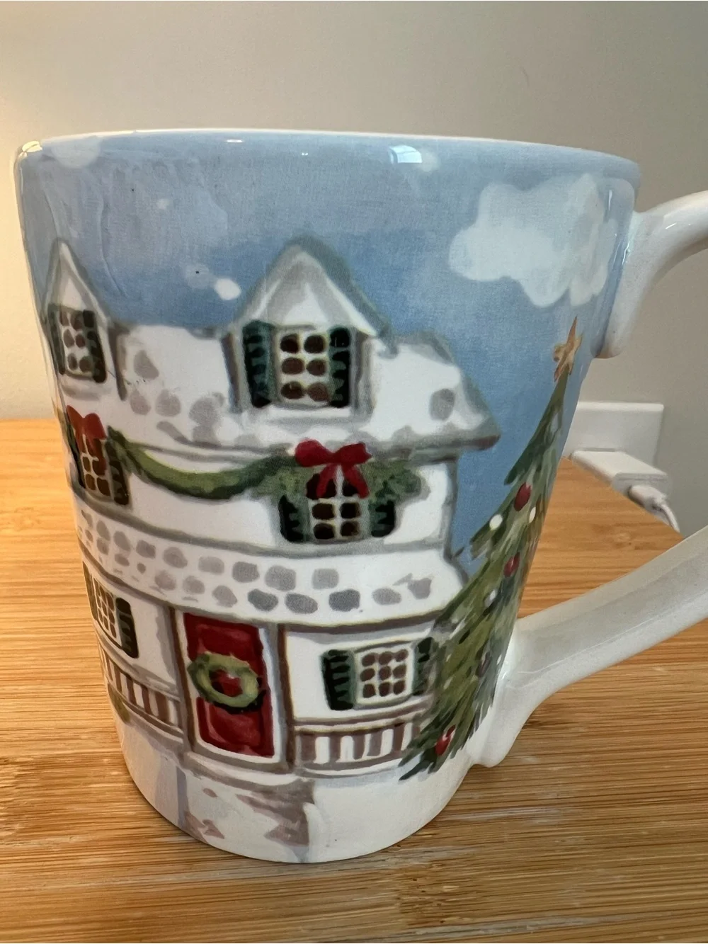 Pier 1 festive ceramic