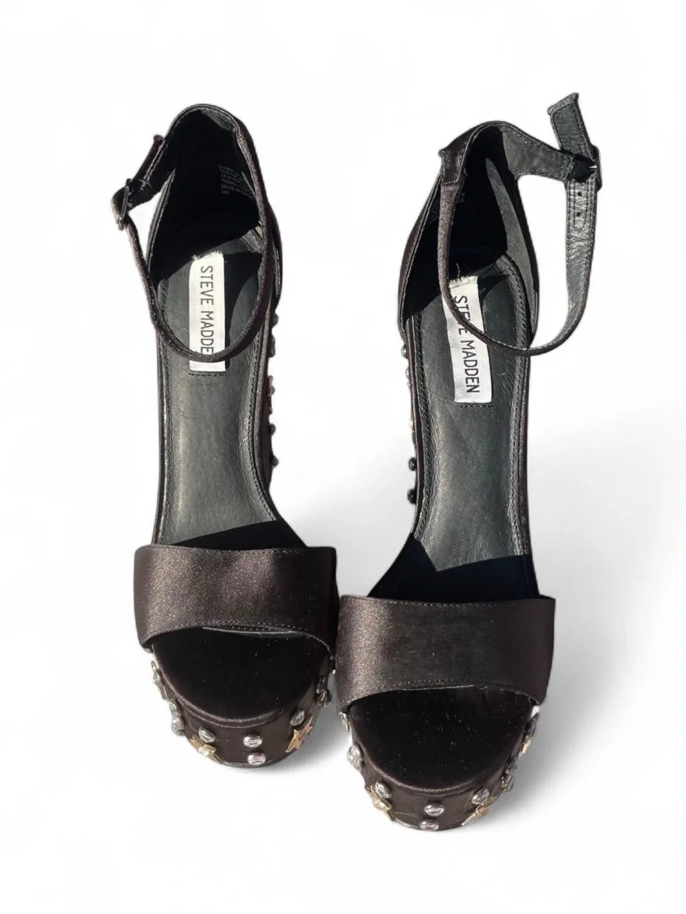 Steve Madden secure studded eye