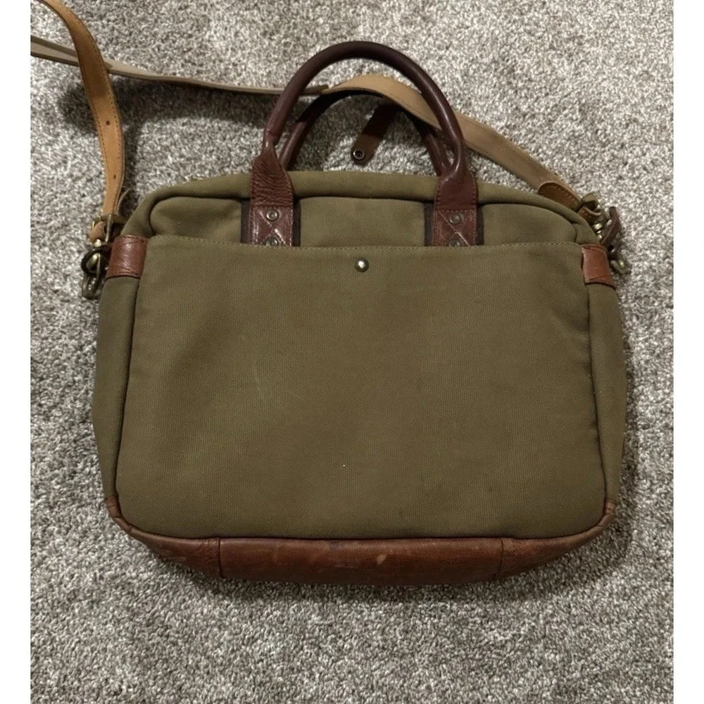 Will Signature Canvas and Bridle Leather Briefcase OUT OF STOCK‎ RARE