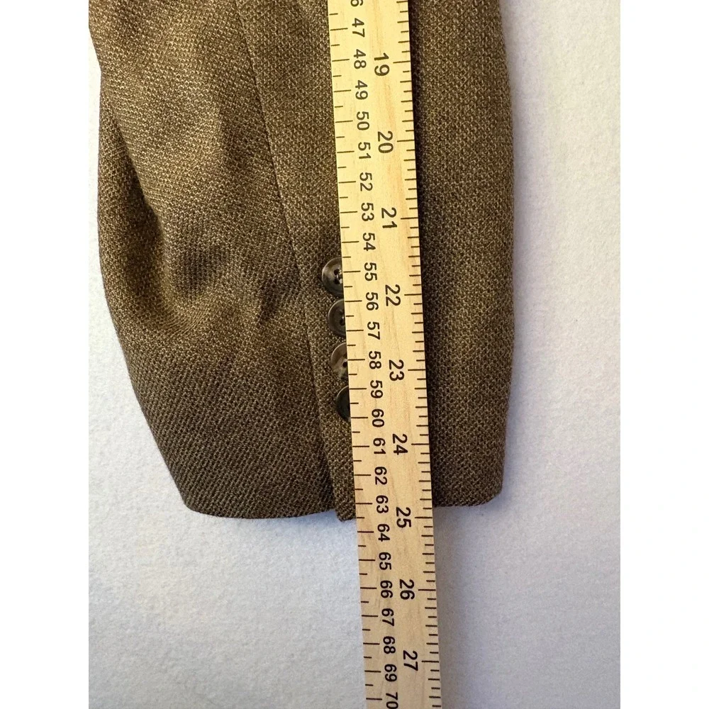 Jos. A. Bank Travelers Collection Brown Textured Two Button Blazer Sport Coat