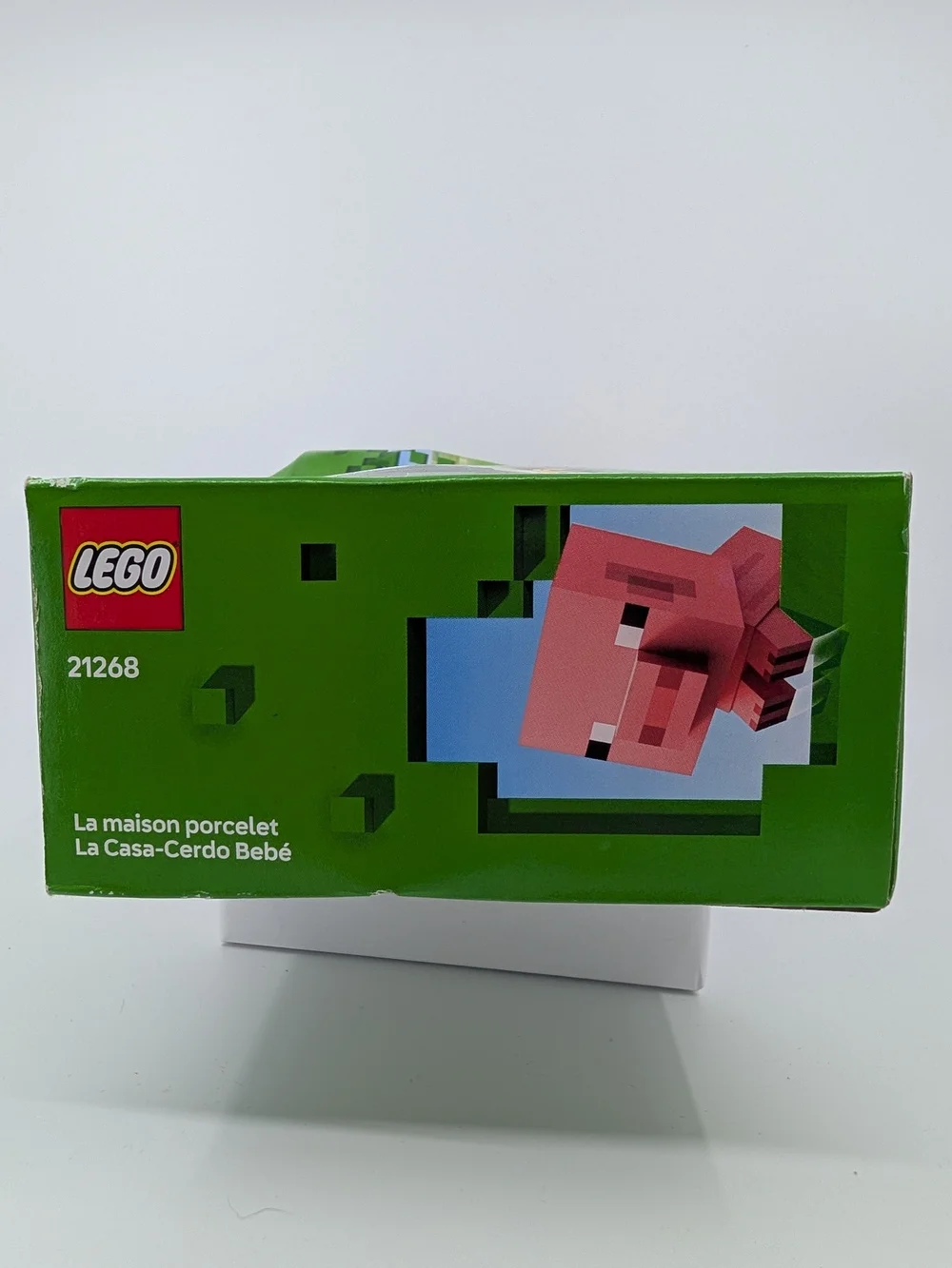 LEGO 21268 Minecraft The Baby Pig House, Sealed but Dented Box