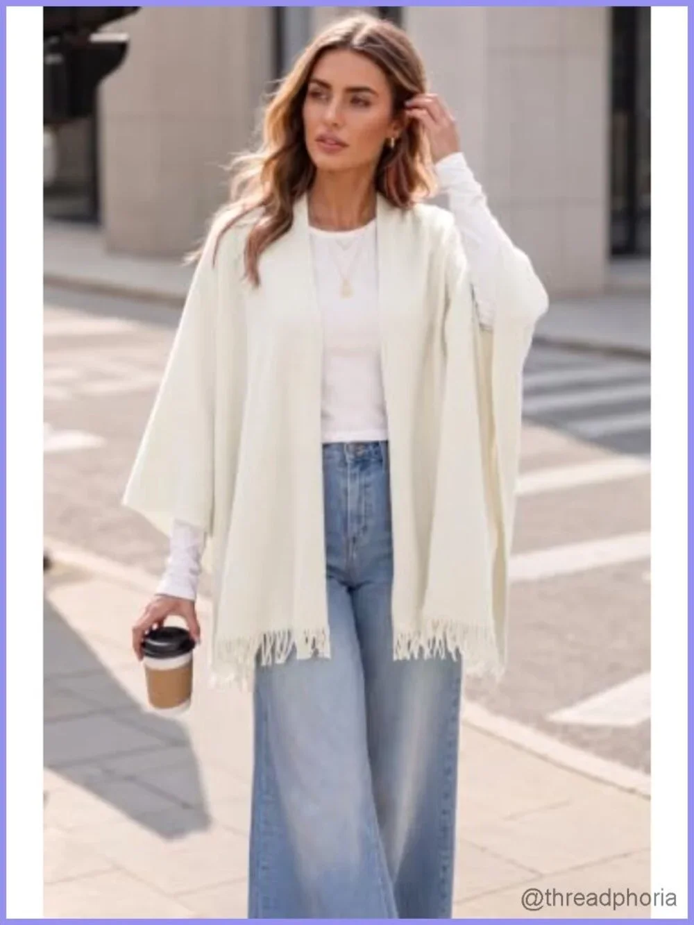 N/A chic poncho