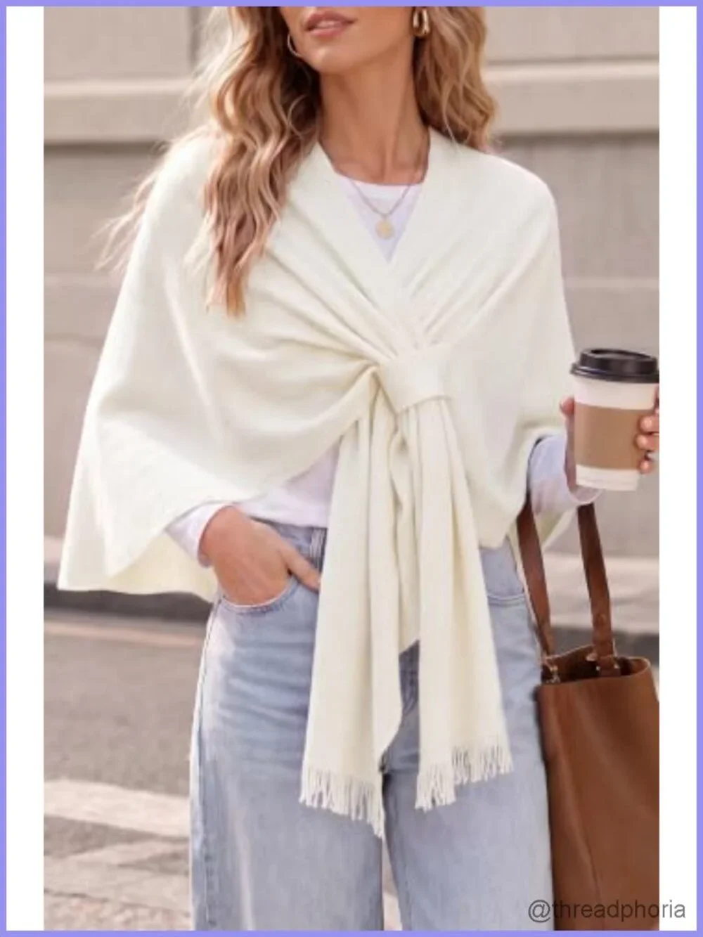 N/A chic poncho