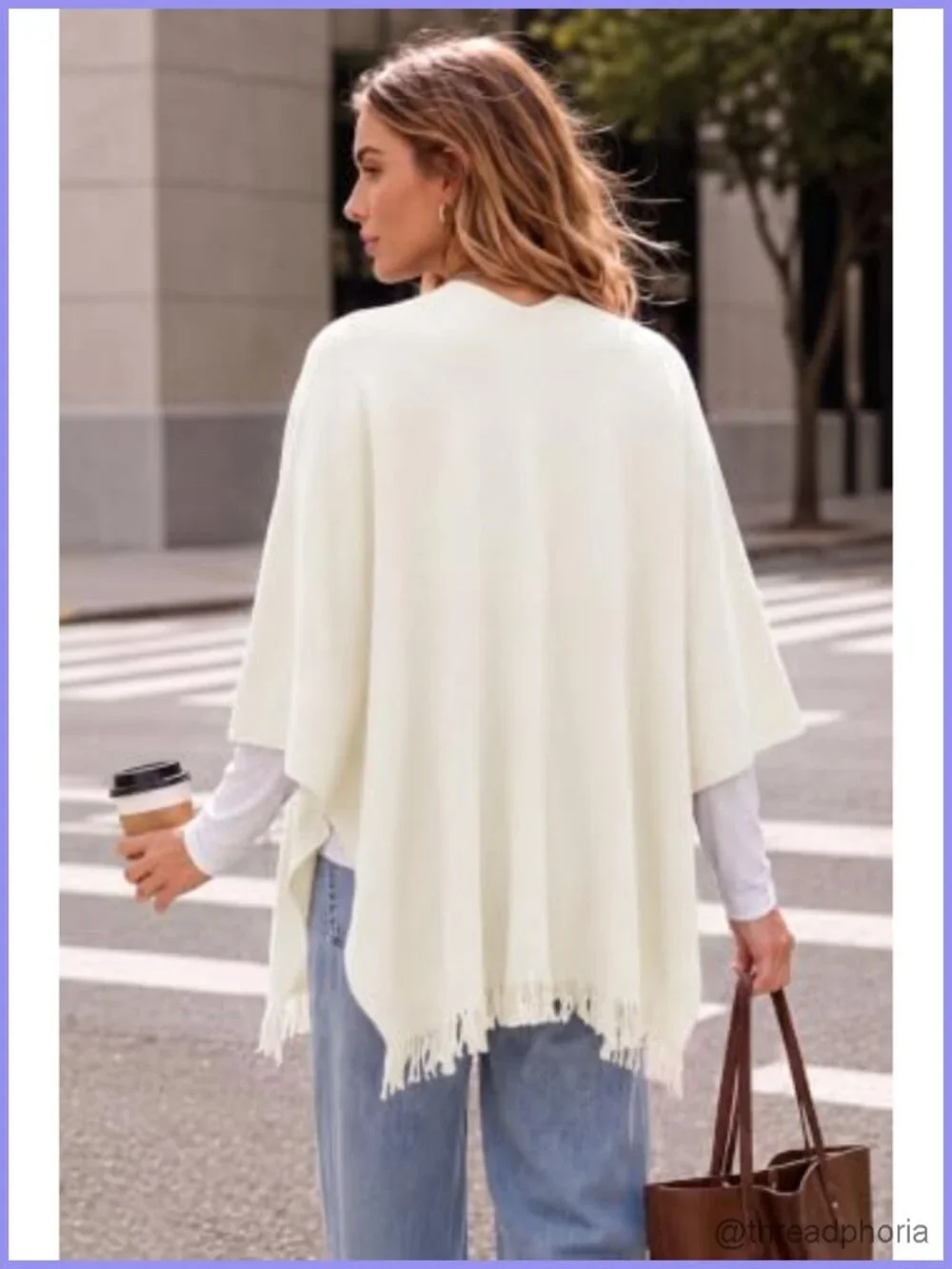 N/A chic poncho