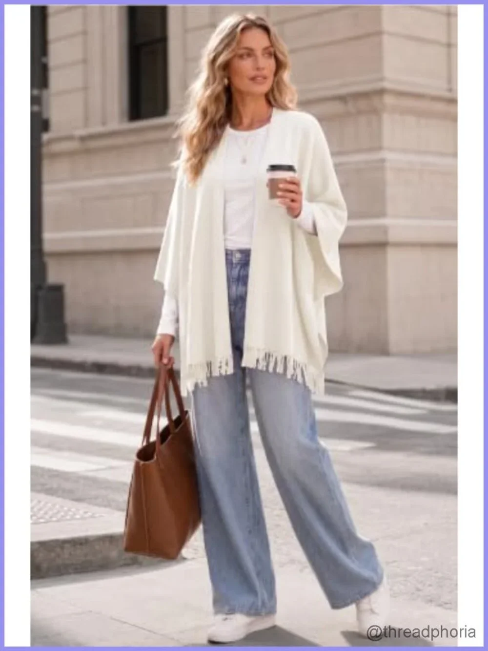 N/A chic poncho