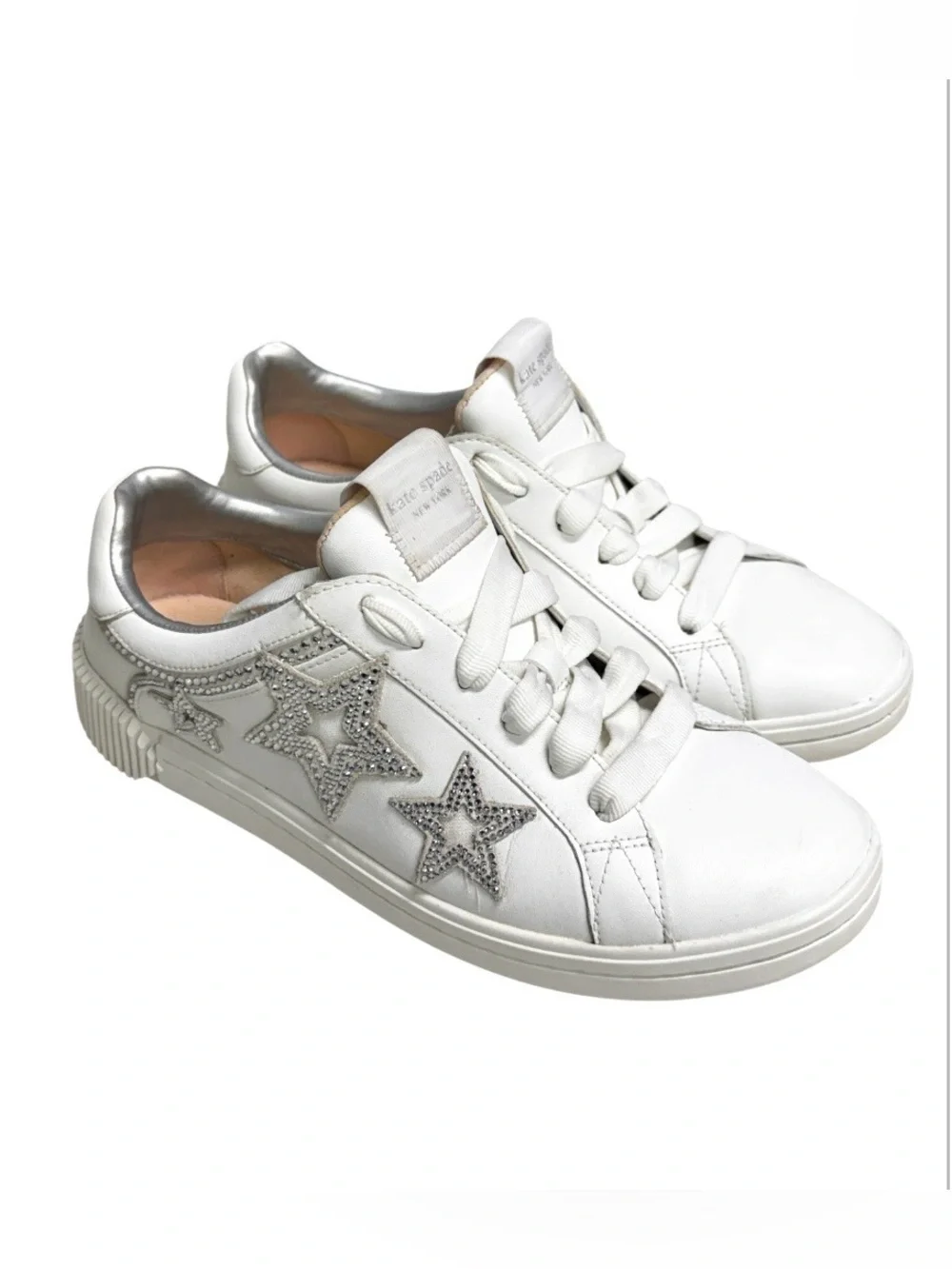 Kate Spade Starlight New York White Women's Sneakers Size 8B