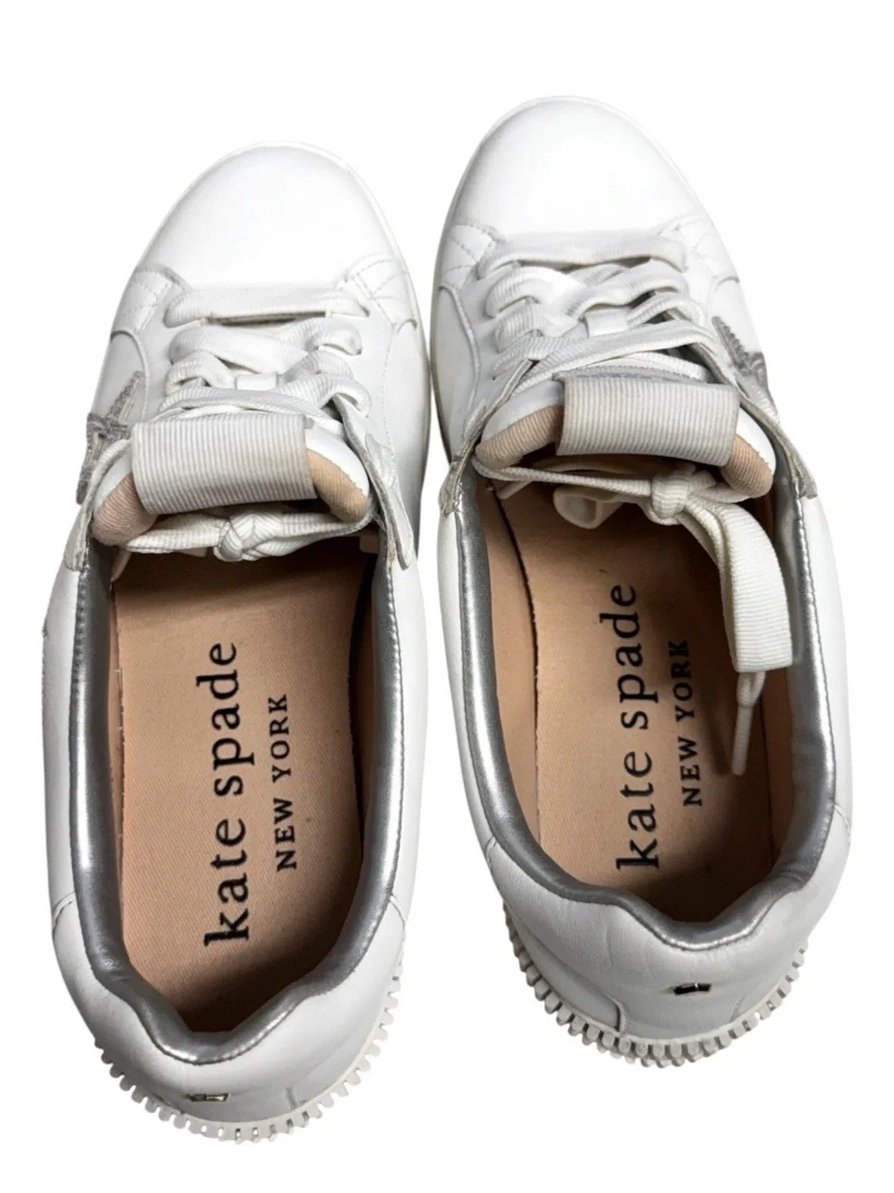 Kate Spade Starlight New York White Women's Sneakers Size 8B