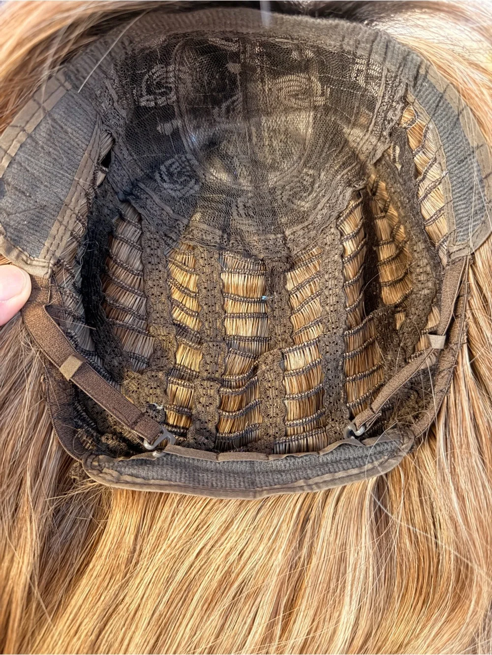 Beautiful long brown wig