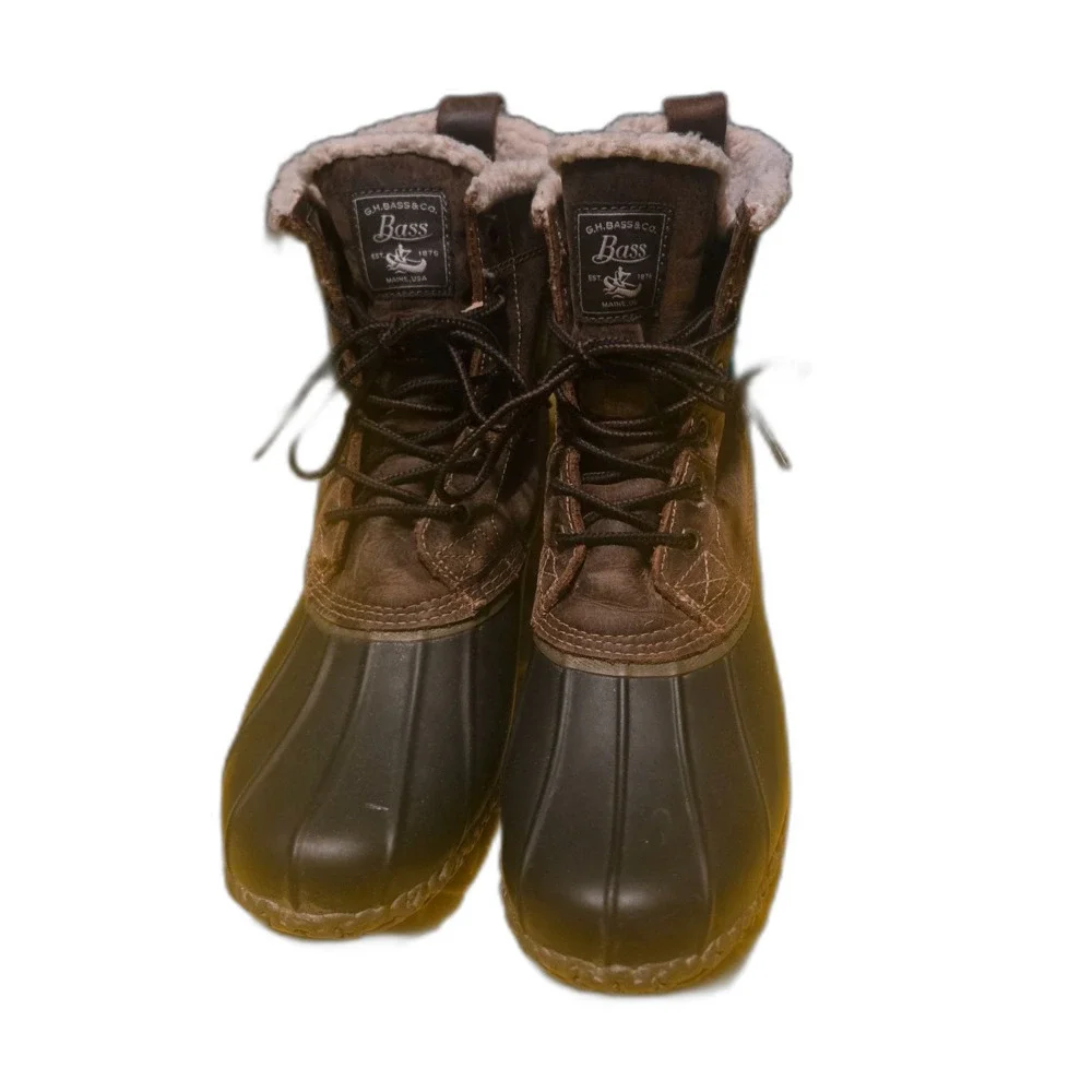G.H. Bass & Co. Mallard Heritage duck boots US 10 Brown Mens Waterproof