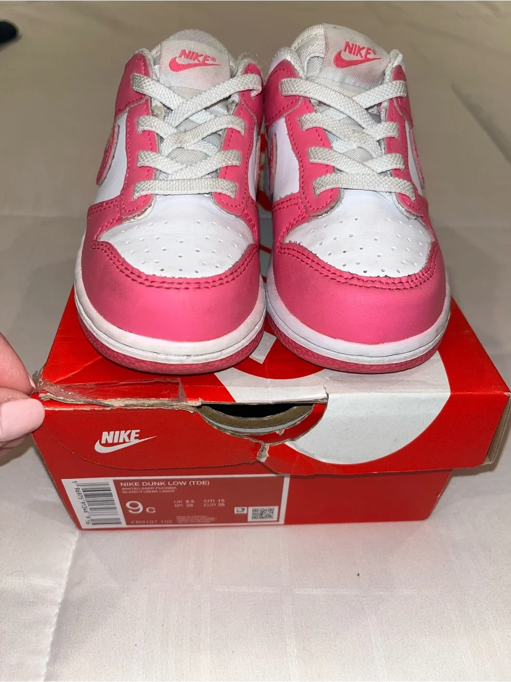 Nike toddler pink