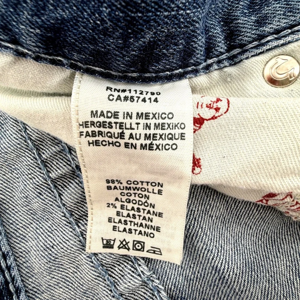 True Religion straight leg