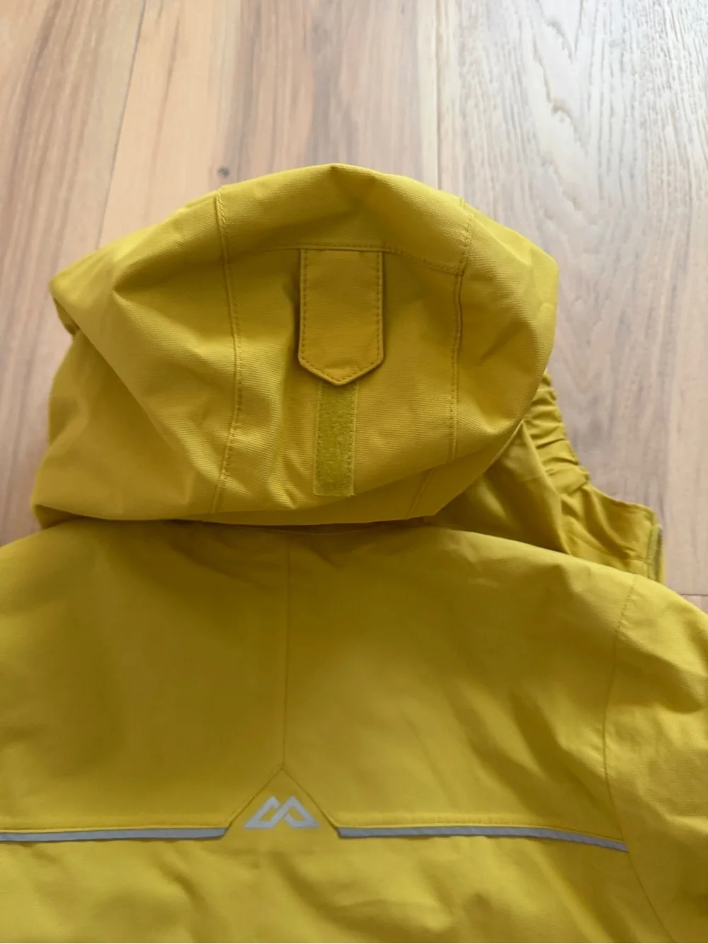 Kathmandu Kids Yellow Hooded Rain Jacket