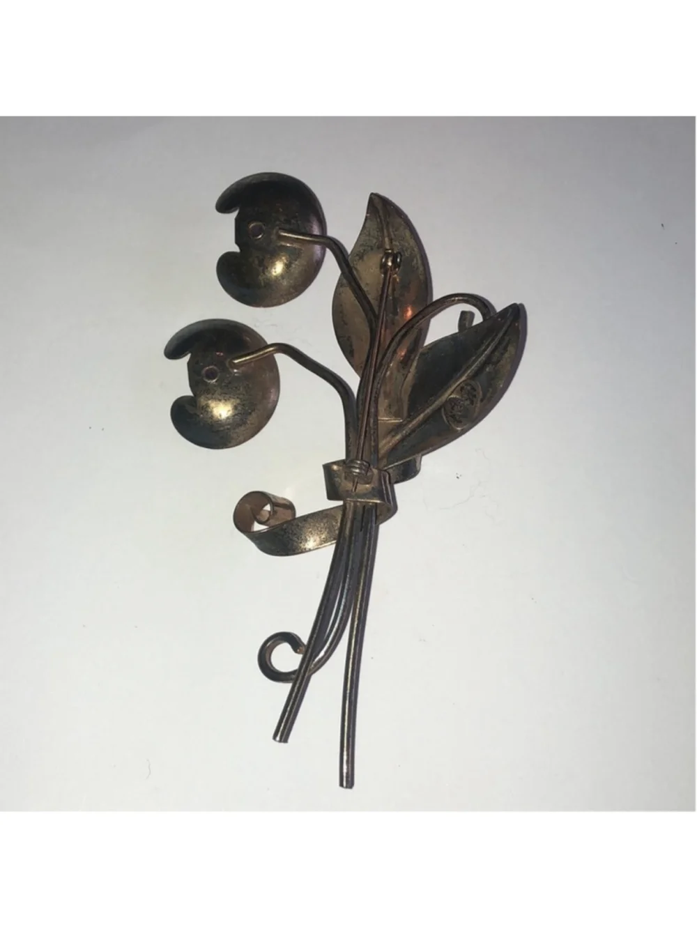 Vintage sterling gold