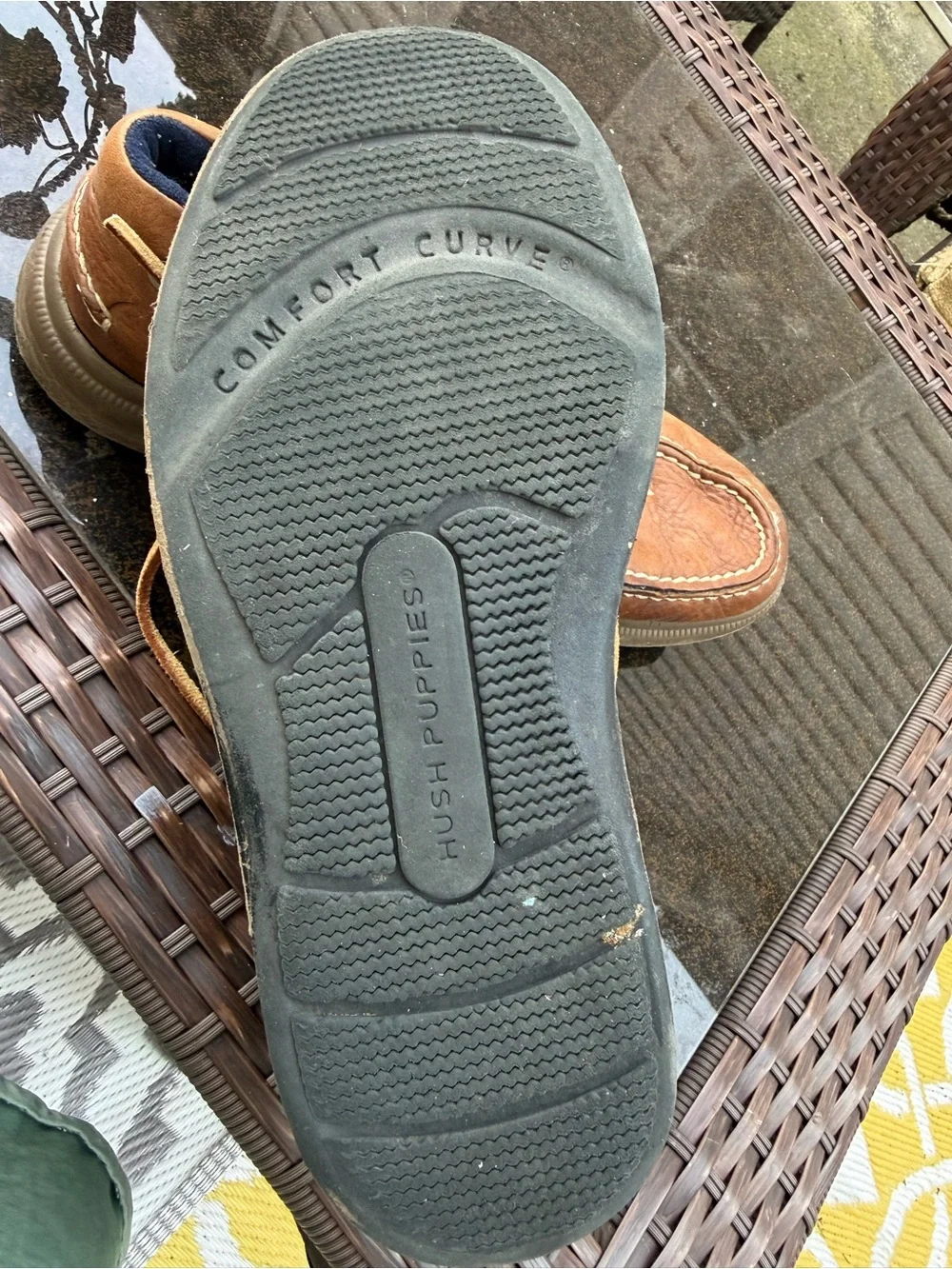 Hush Puppies soft leather