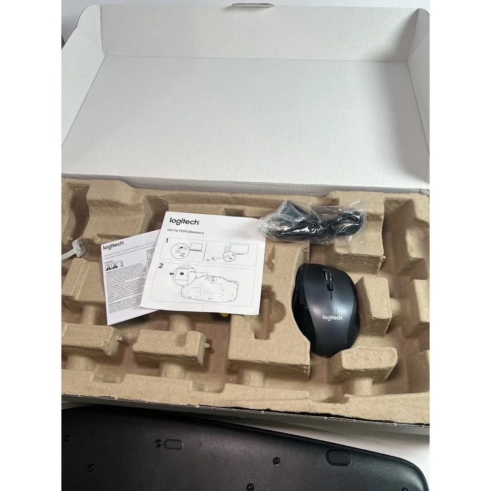 Logitech MK710 Wireless Keyboard and Mouse Combo A3 No Dongle With Box