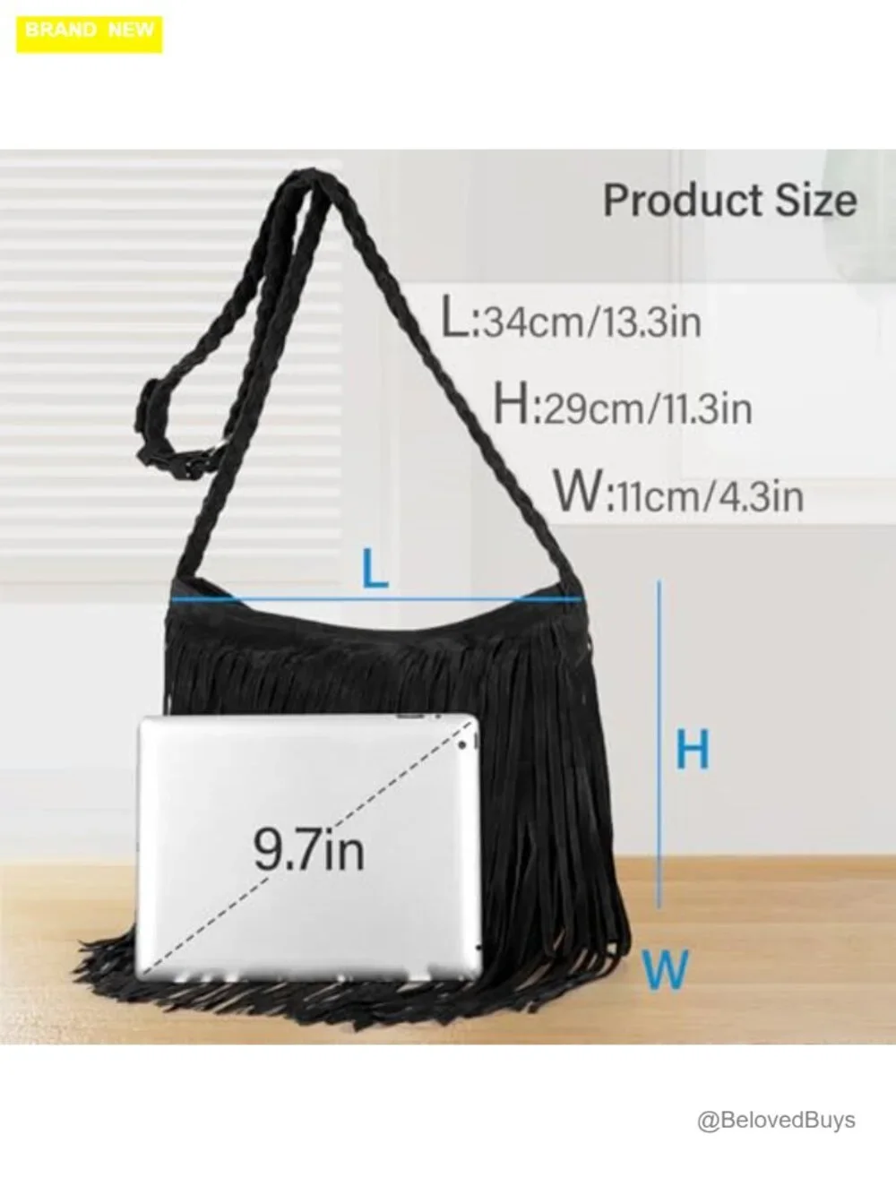 N/A **fringe crossbody