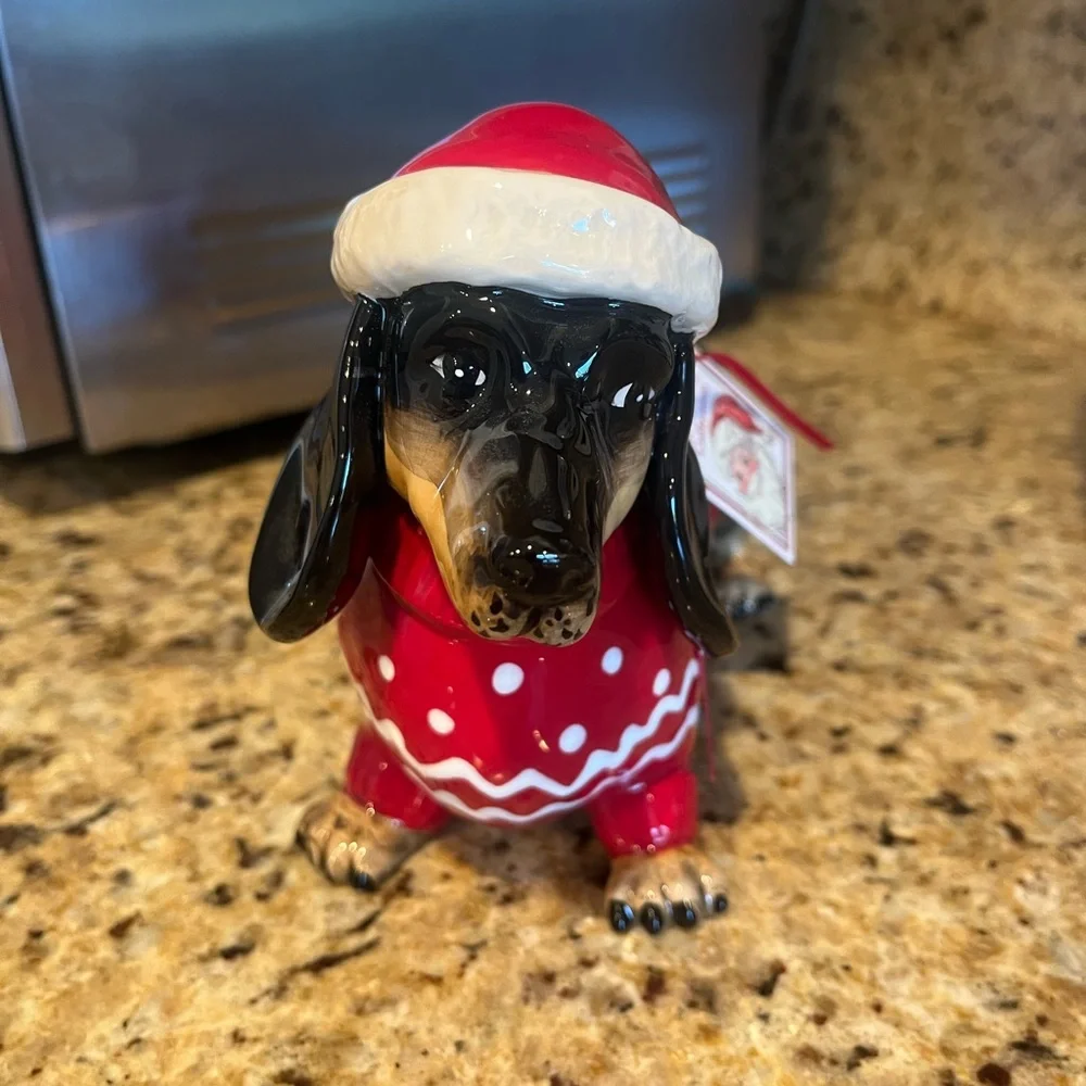 Blue Sky charming dachshund