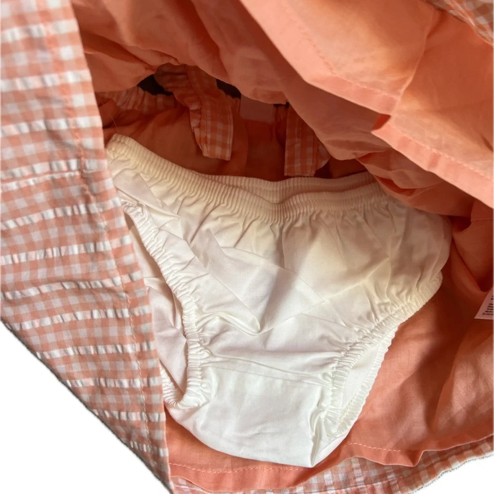 Carter's Baby Girl Dress with diapers cover.