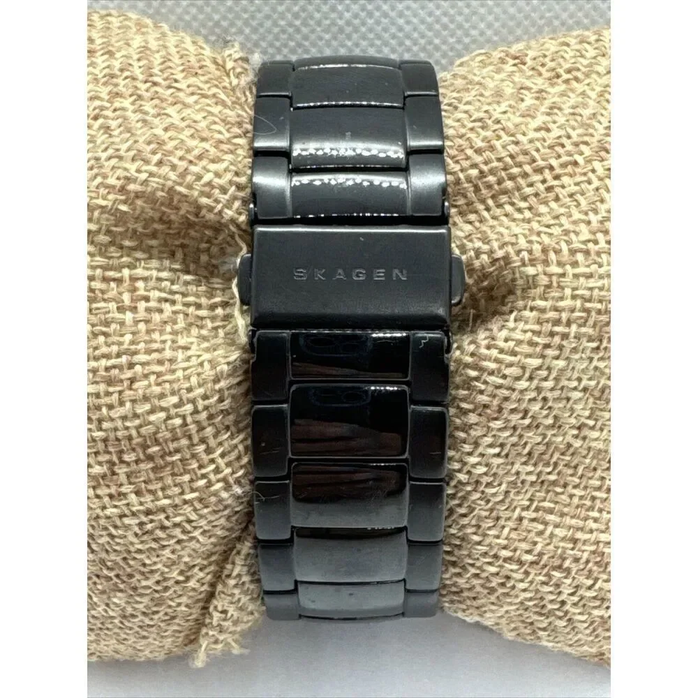 Skagen SKW6031 Women's Black Titanium Analog Dial Quartz Wrisr Watch JNA950