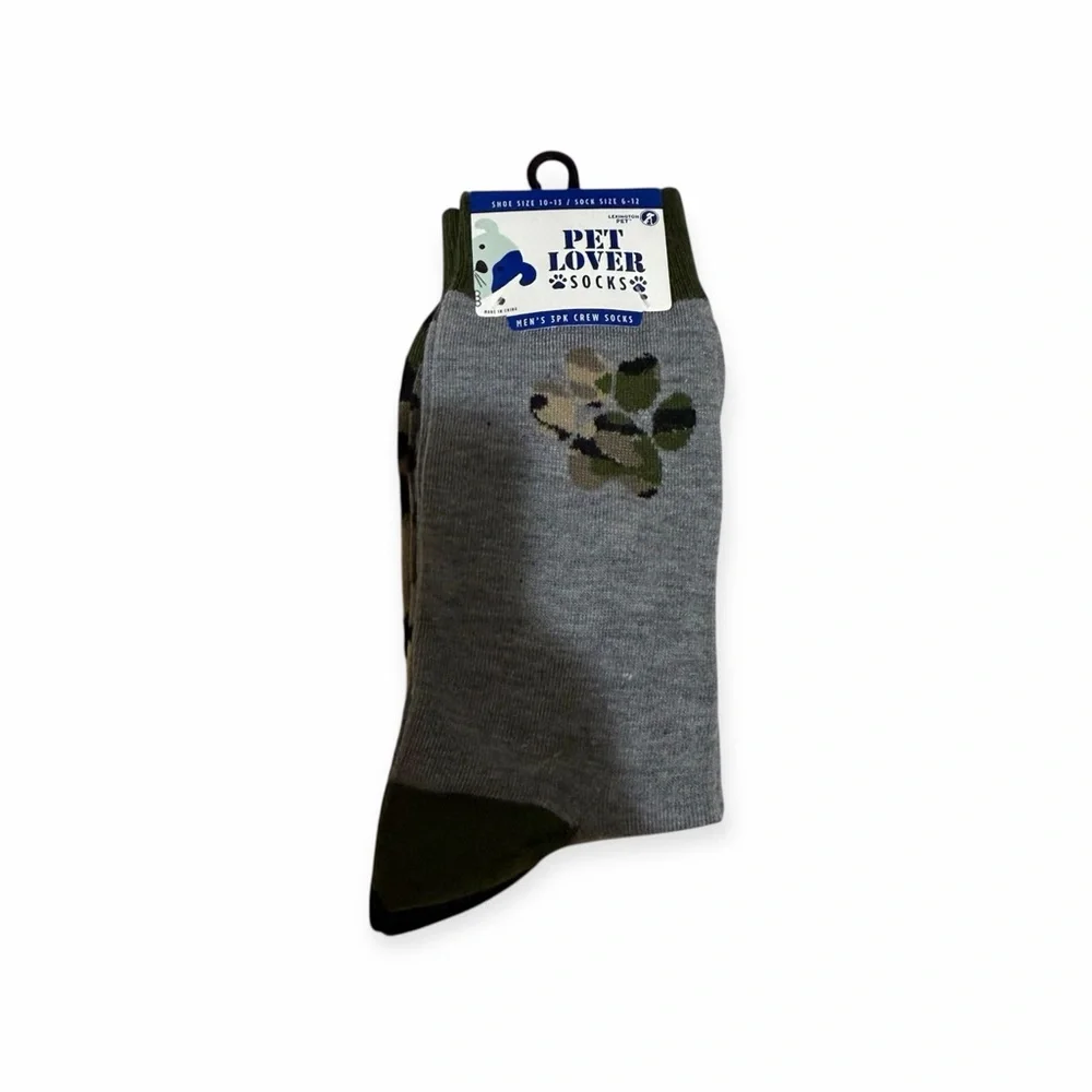 5/$30 🎈 Lexington pet cat dad pet lovers sock set