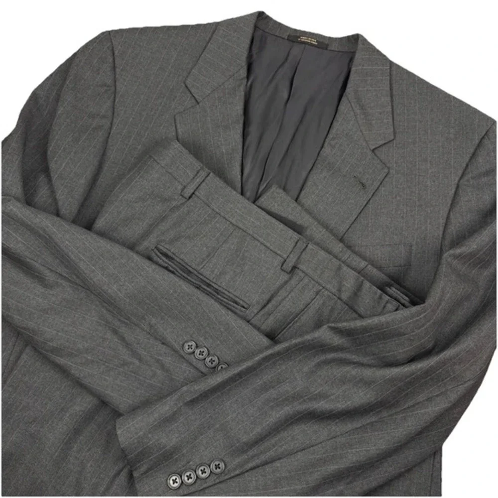 HART SCHAFFNER MARX Gold Trumpeter Mens Suit Pants‎ Blazer Jacket - 43R 38X29