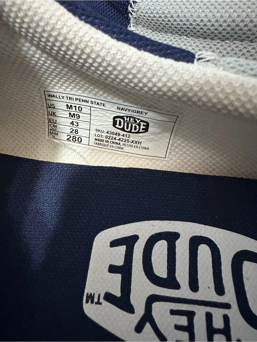 Hey Dude breathable white