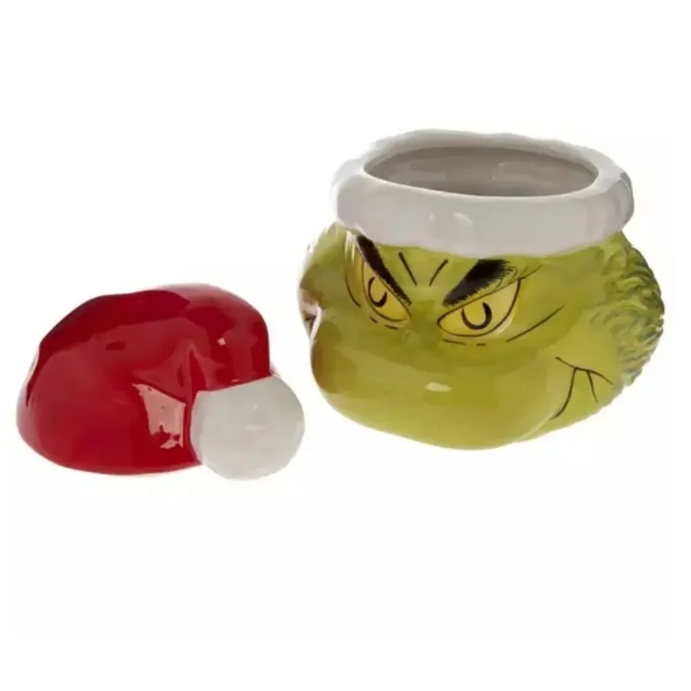 New Dr. Seuss the Grinch Stole Christmas Hrad Cookie Jar