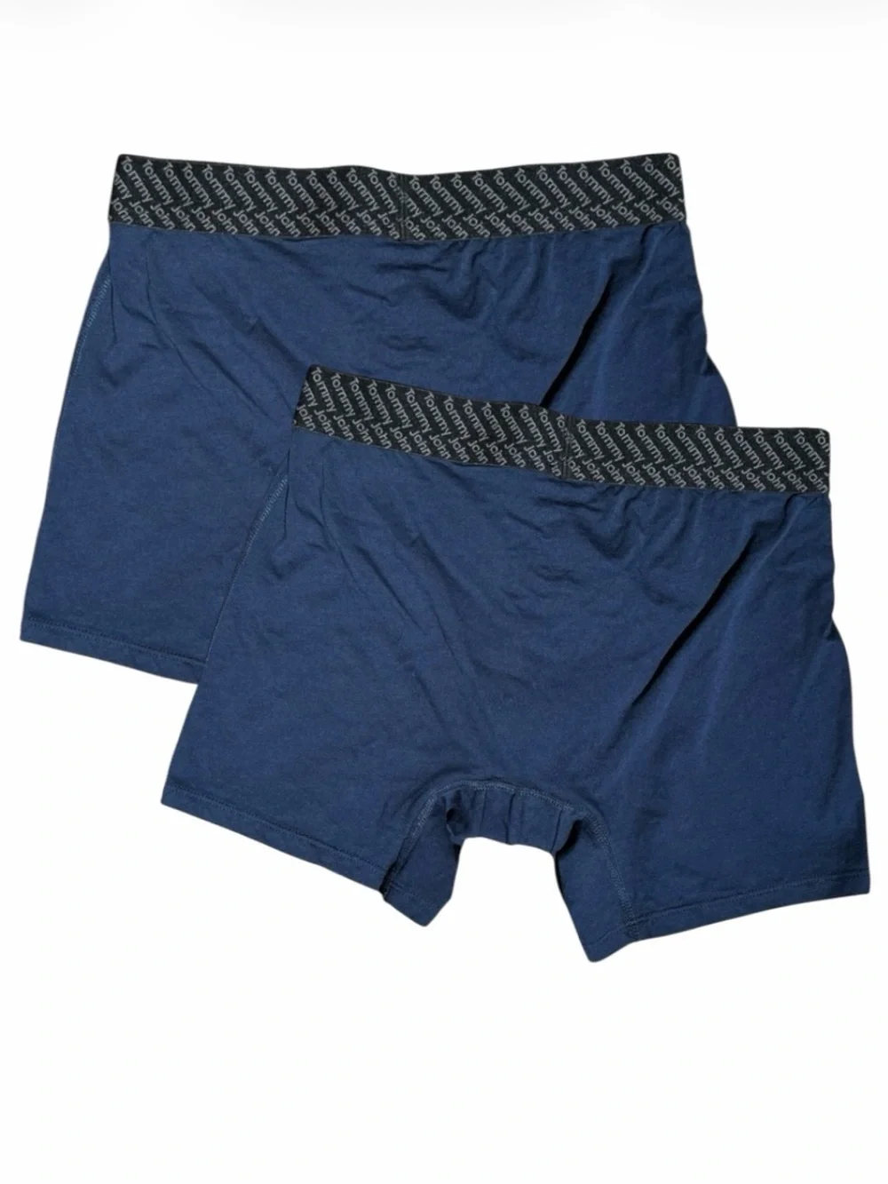 🌻NEW Tommy John Cotton Basics navy blue boxer briefs Set of Two (2) Size Small