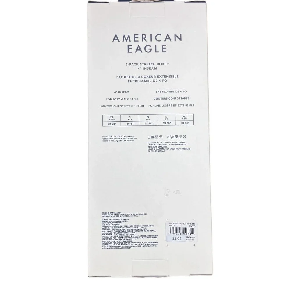 American Eagle Outfitters pack cotton elastane