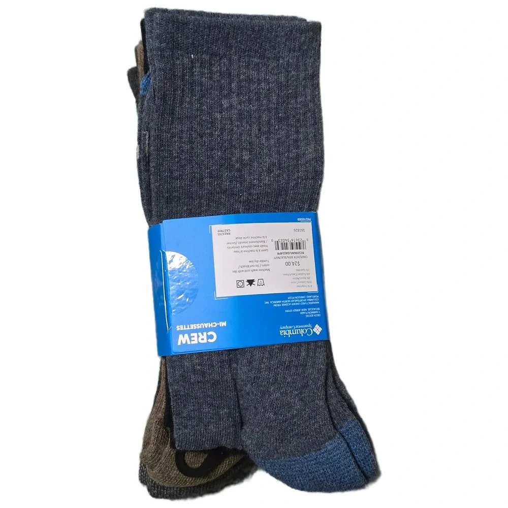 Columbia packs socks