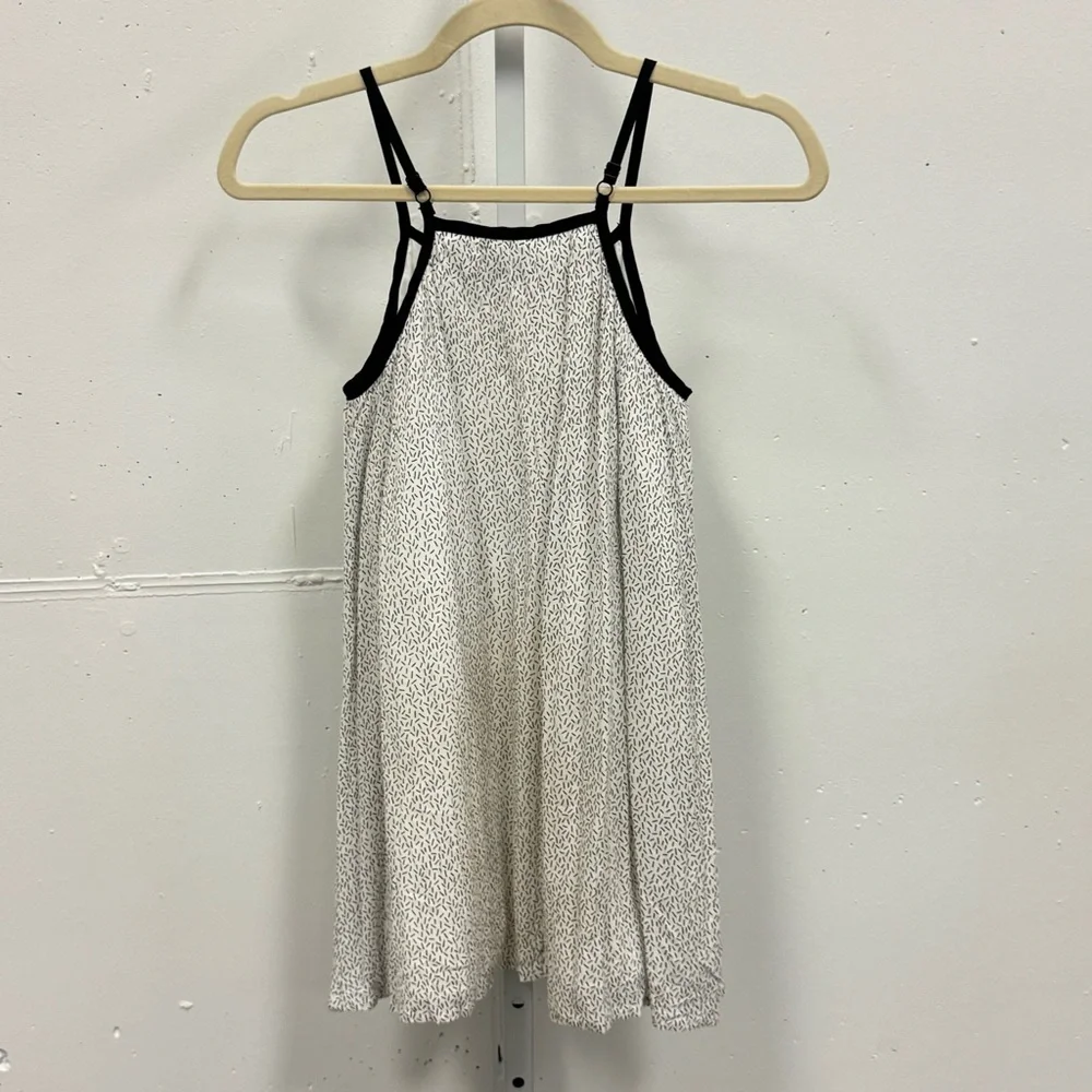 IKKS Girls 10 Years Confetti Sleeveless Knee Length Mini Sleeveless Dress Blk‎