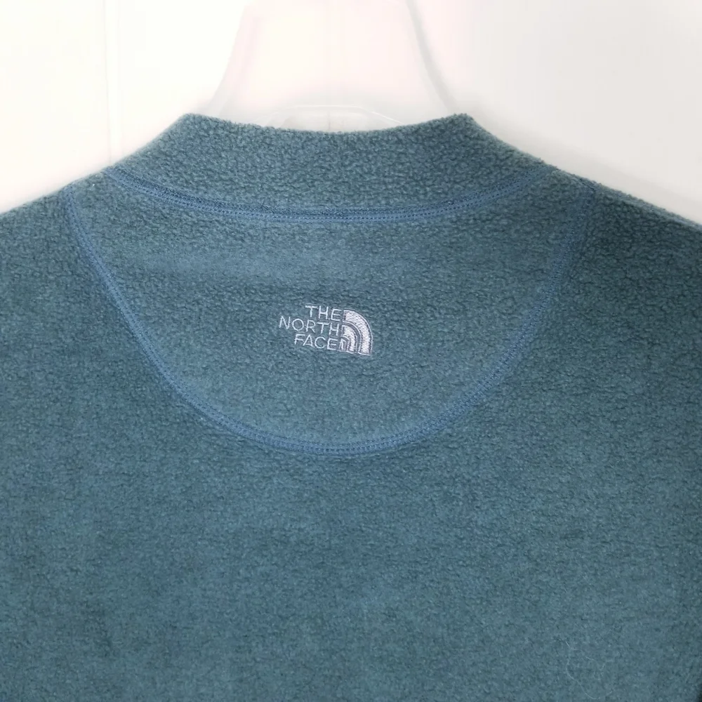 The North Face Fleece Pullover Men Size Large Green