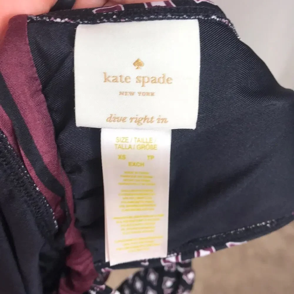 Kate Spade Doheny V‎ Neck Halter One Piece.