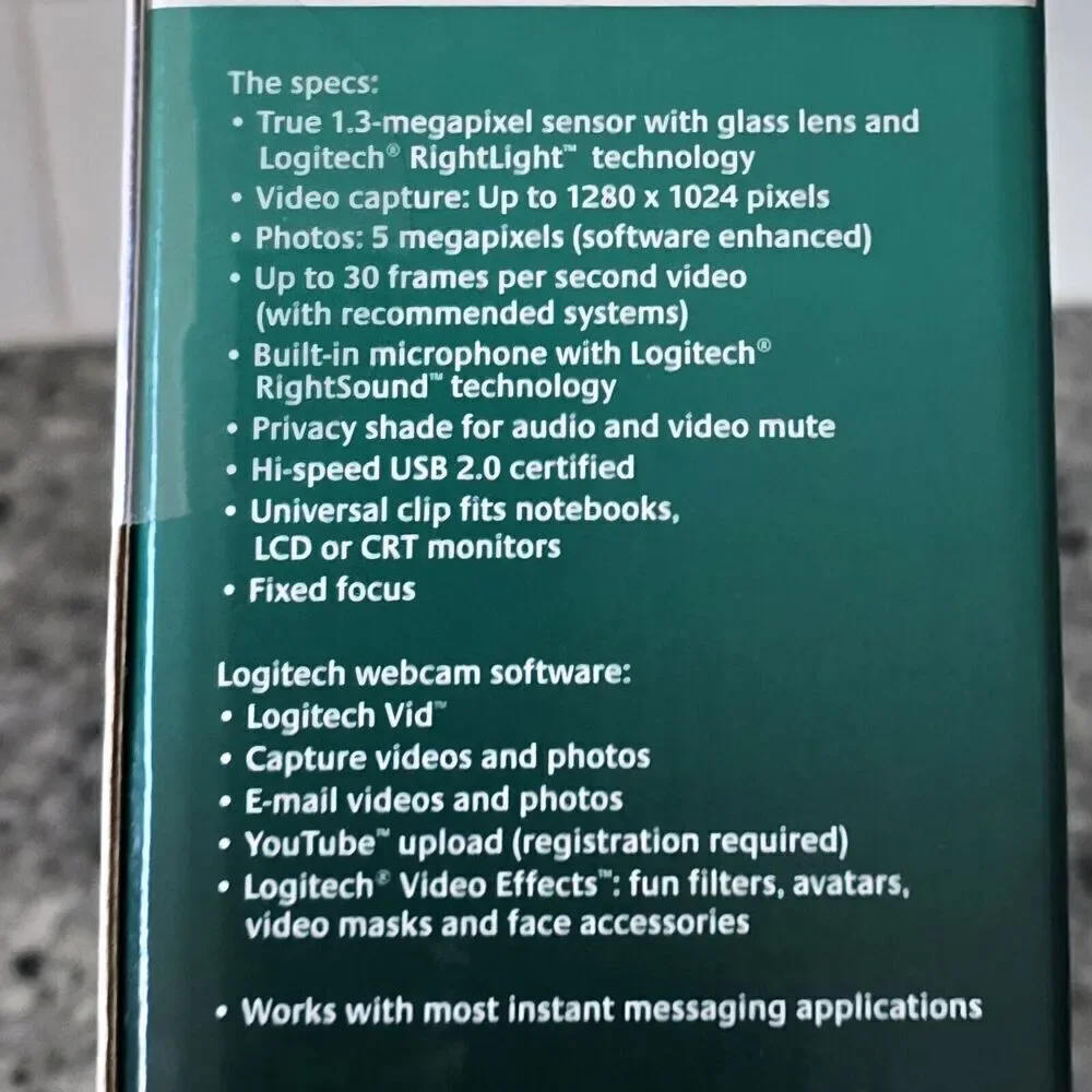 Logitech webcam c500