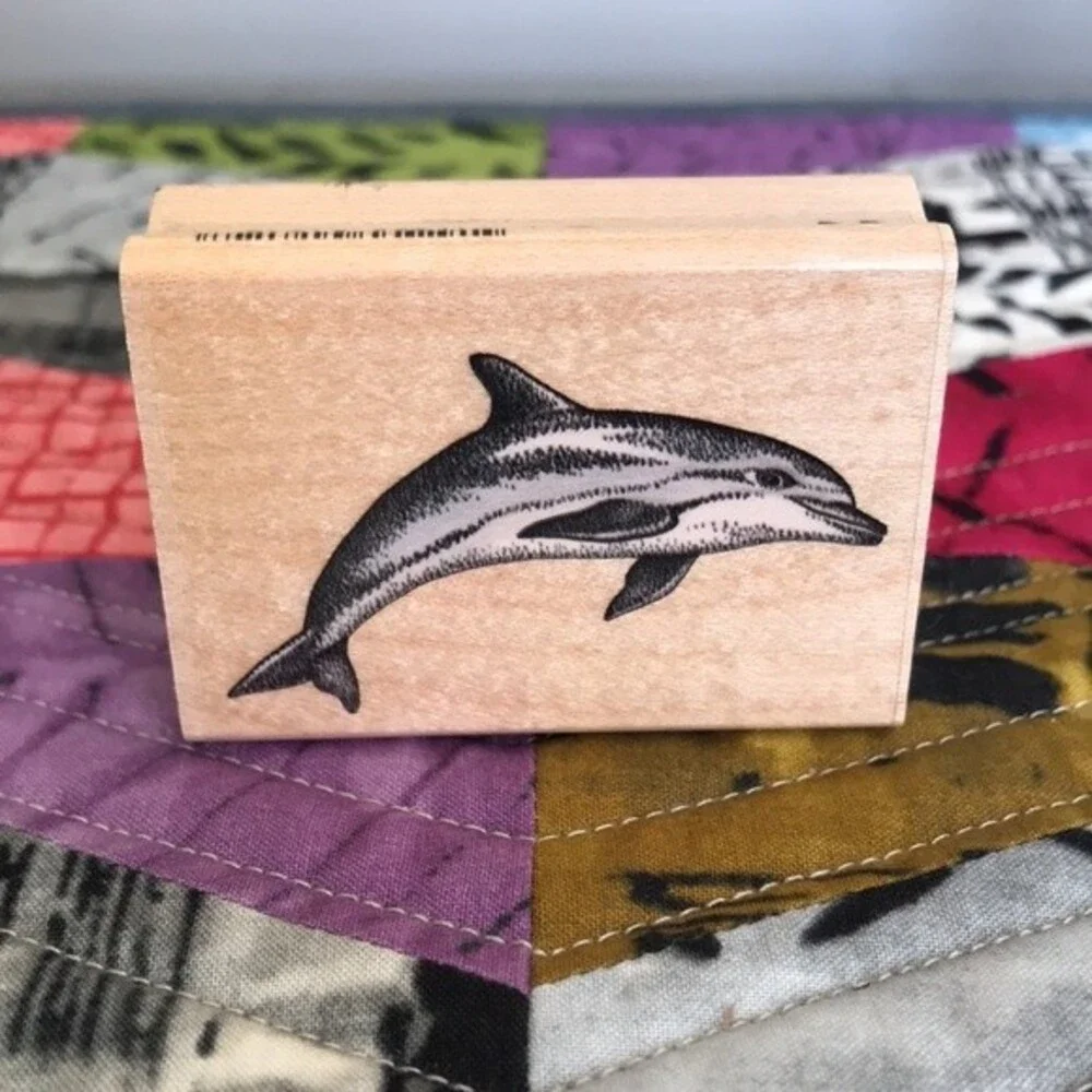 Rubber Stamp Dolphin by Rubber Stampede