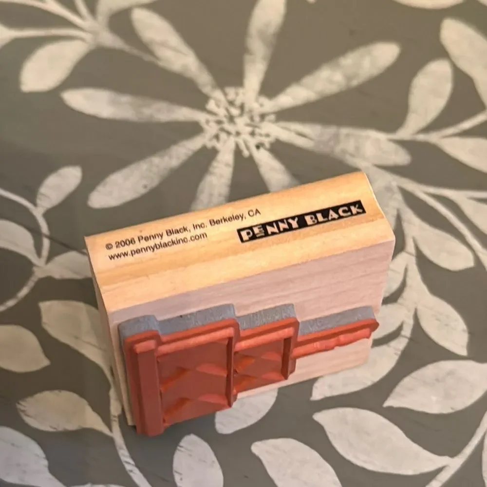 Unbranded wooden stamp