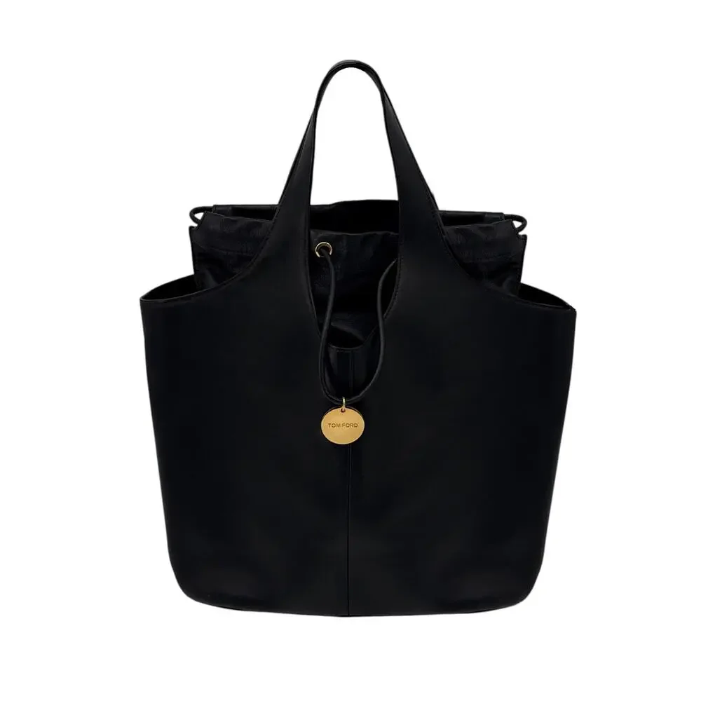 TOM FORD Miranda Tote Bag with Pouch in Black