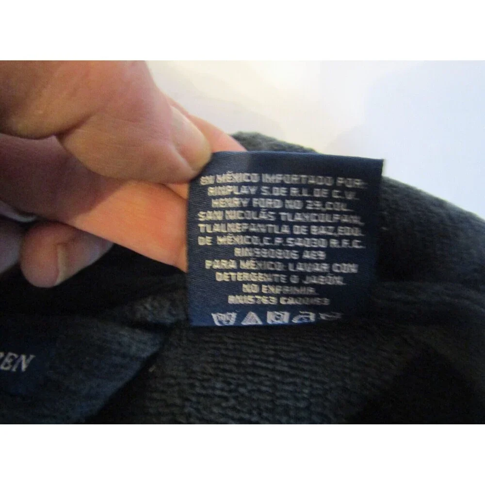 Polo Ralph Lauren Bath Robe Pony Logo 100% Cotton Sleepwear Navy Blue Mens S/M