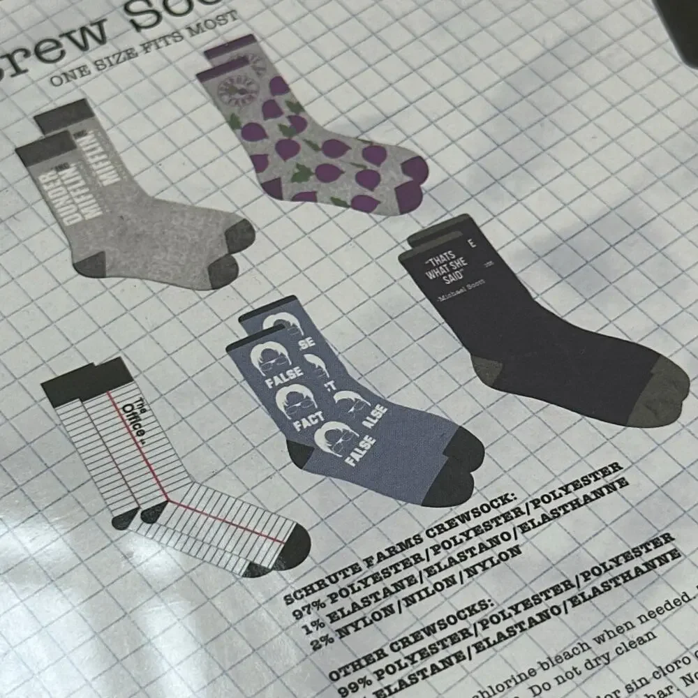 The Office office sock