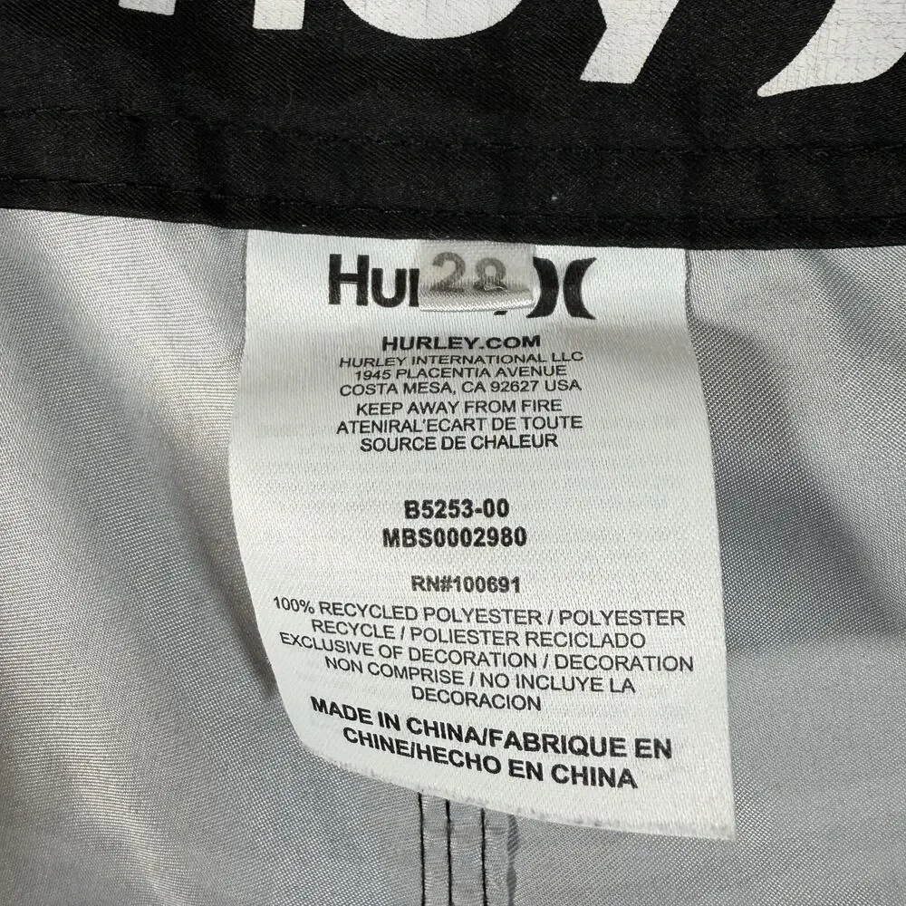 Hurley swim trunks